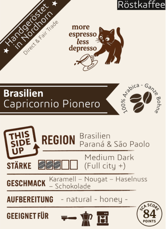 Brasilien Capricornio Pionero – This Side Up