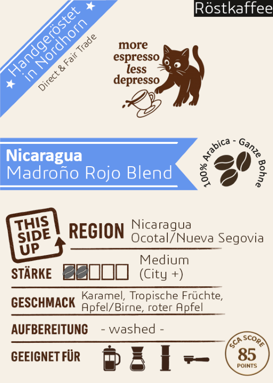 Nicaragua Madroño Rojo Signature Blend – This Side Up